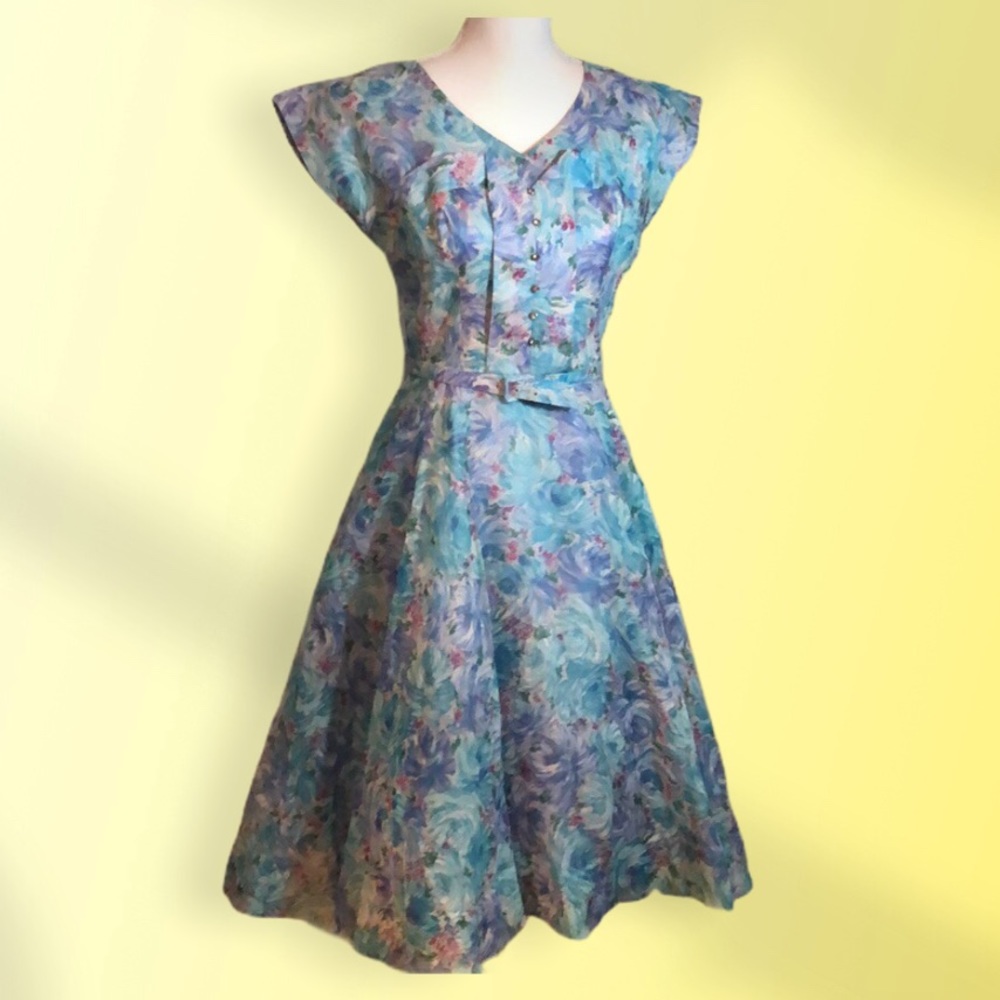 Vintage 1950's dress Stepford Maisel antique